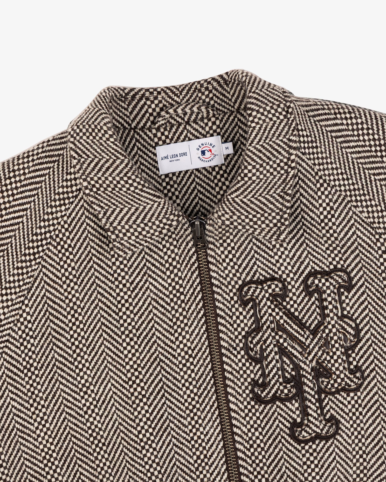 ジャケット・アウター ALD New York Mets Lightweight Jacket Aime Leon Dore ALD New York Mets Lightweight Hooded Jacket White