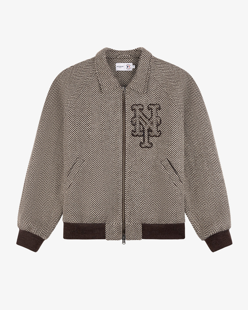 ALD / New York Mets Wool Varsity Jacket