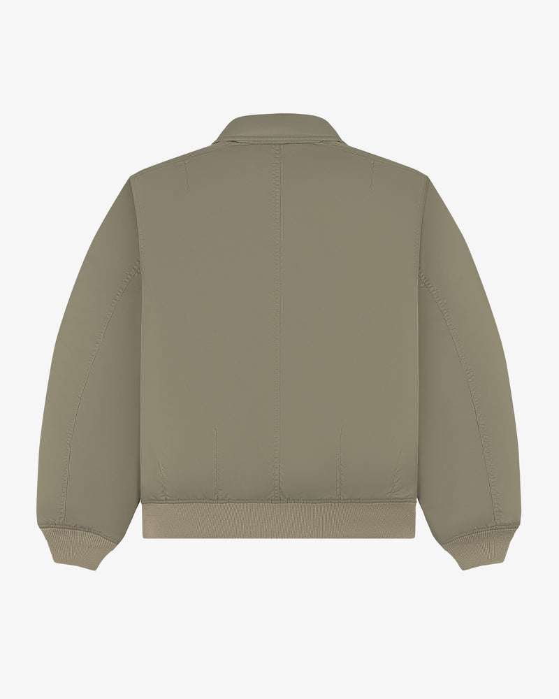 Satin Bomber Jacket