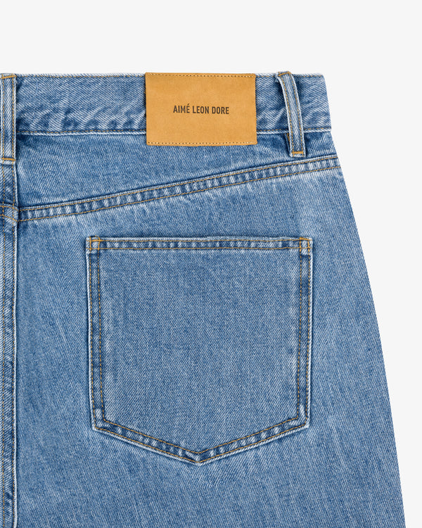 Relaxed Fit 5-Pocket Denim Pant