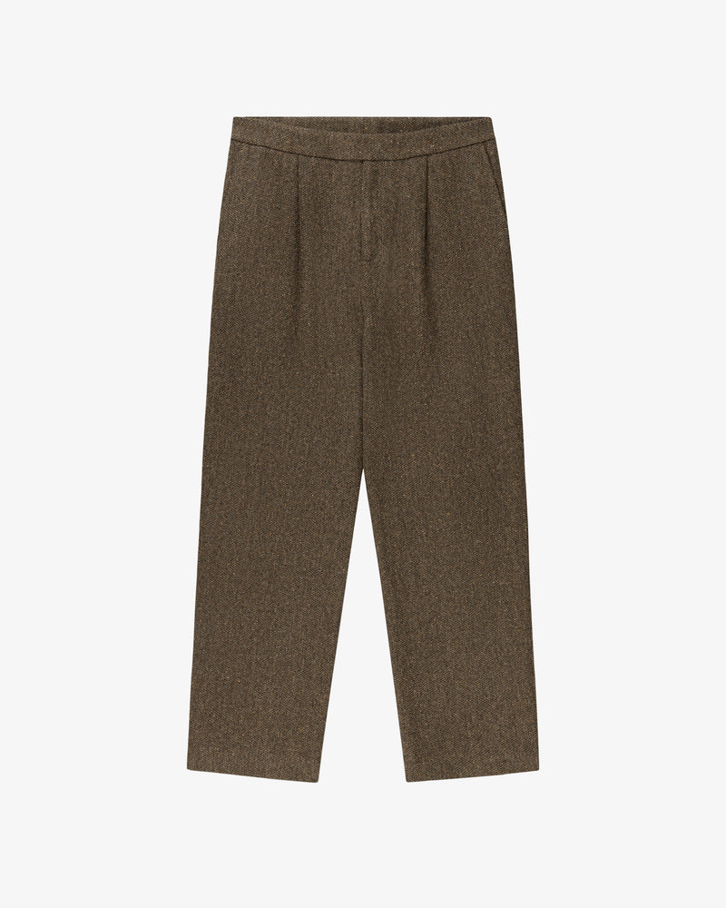 Birdseye Single Pleated Trouser