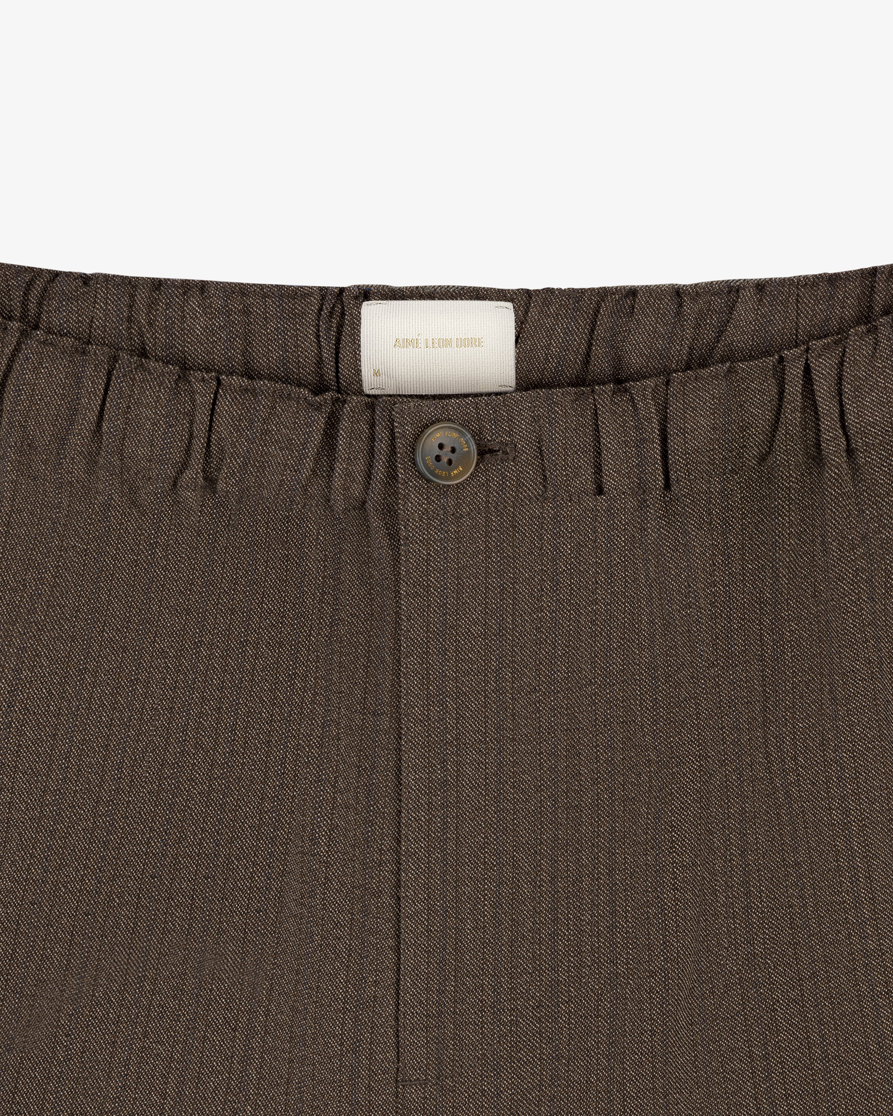 Wool Elasticated Waist Trouser