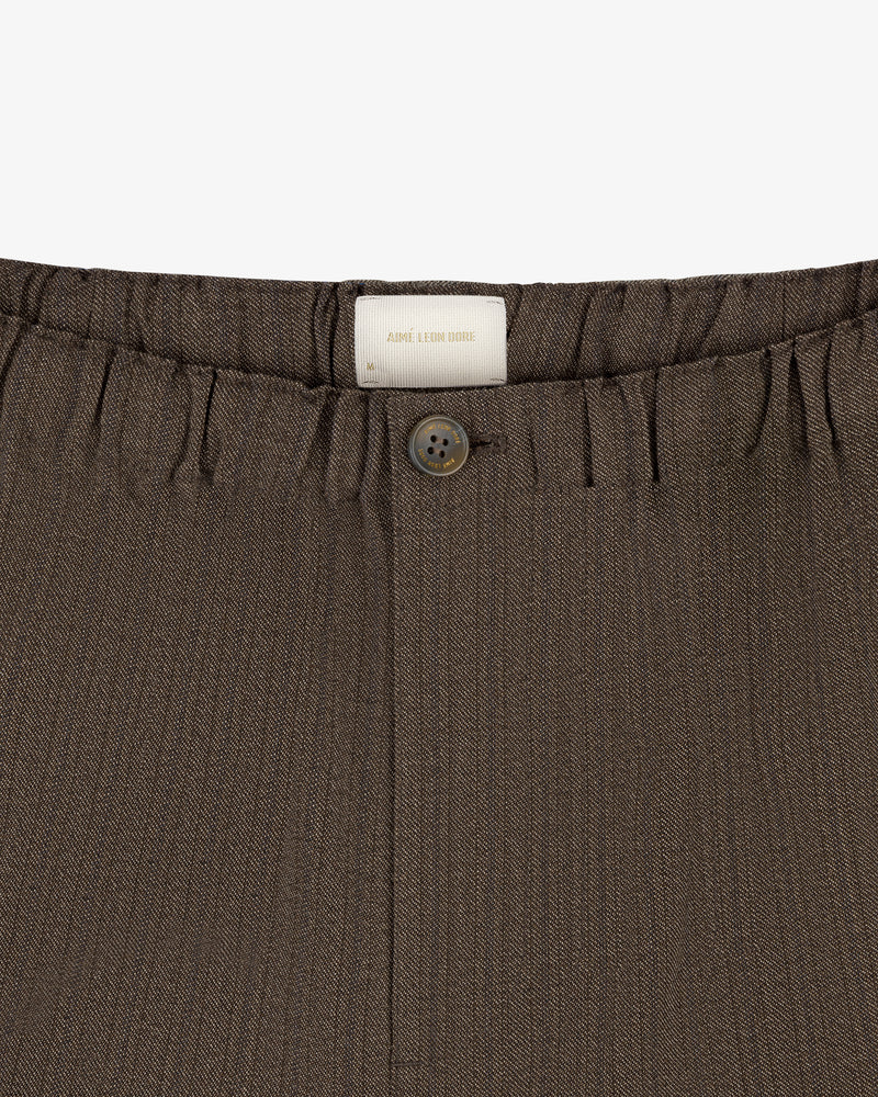 Wool Elasticated Waist Trouser