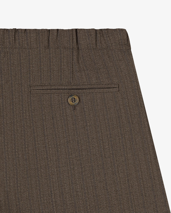 Wool Elasticated Waist Trouser