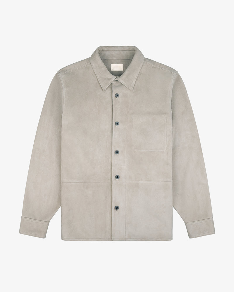 Suede   Overshirt