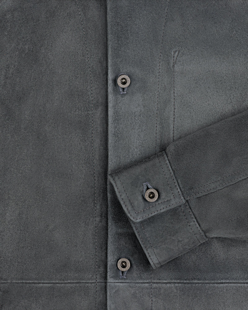 Suede   Overshirt