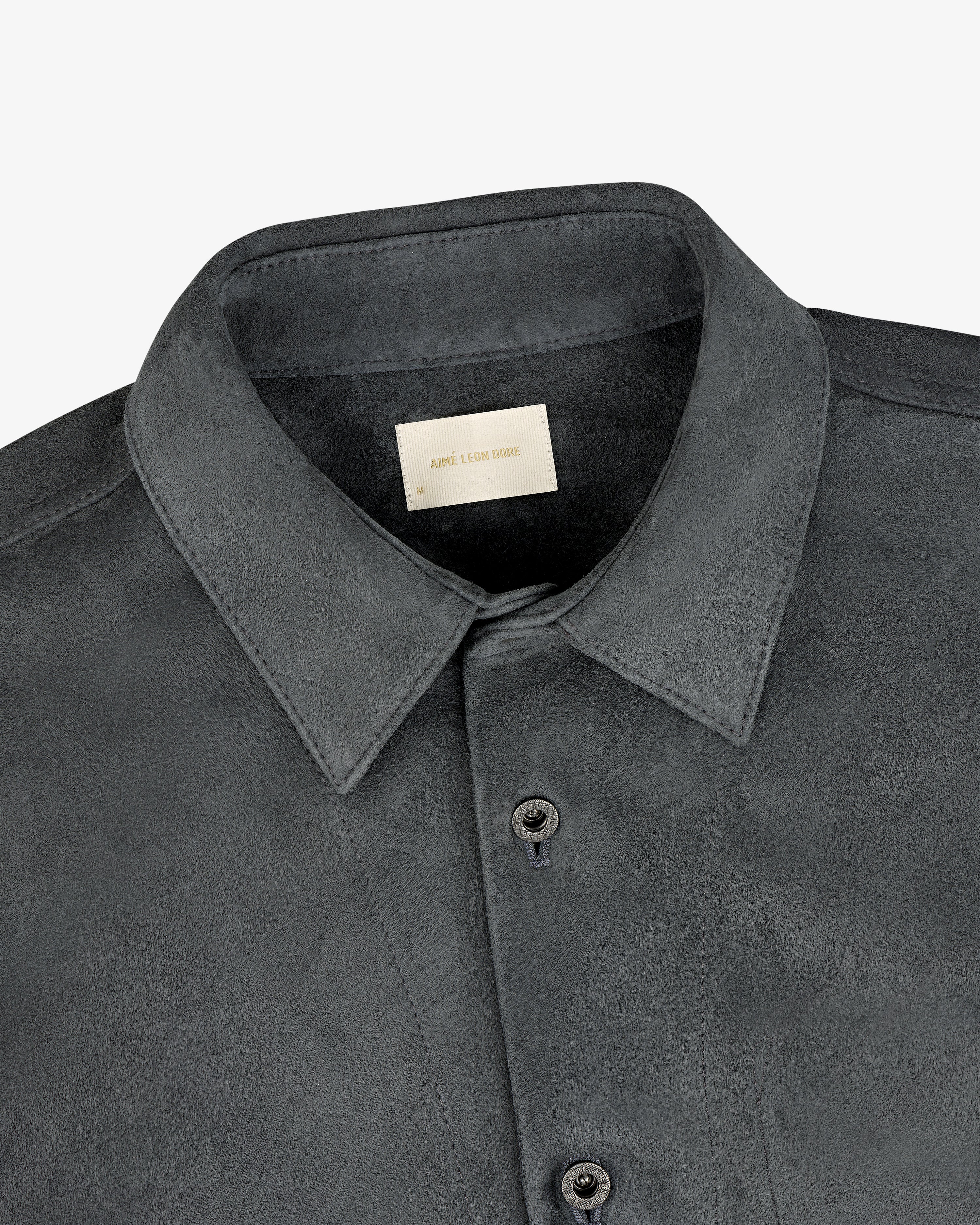 Suede Overshirt – Aimé Leon Dore
