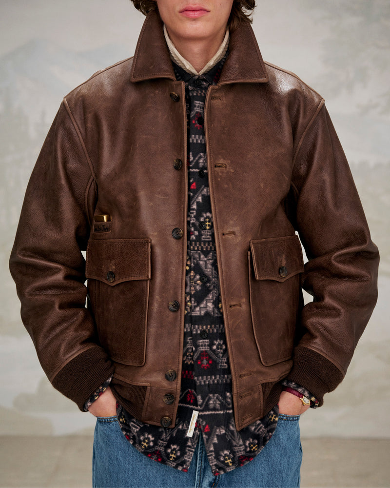 Lightweight Printed Fleece Shirt