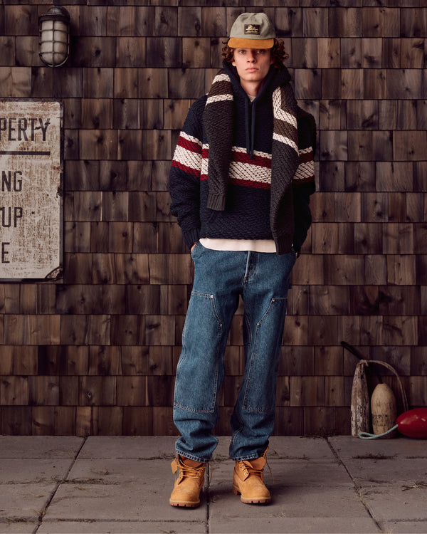 Collegiate Heavyweight Knit Hoodie