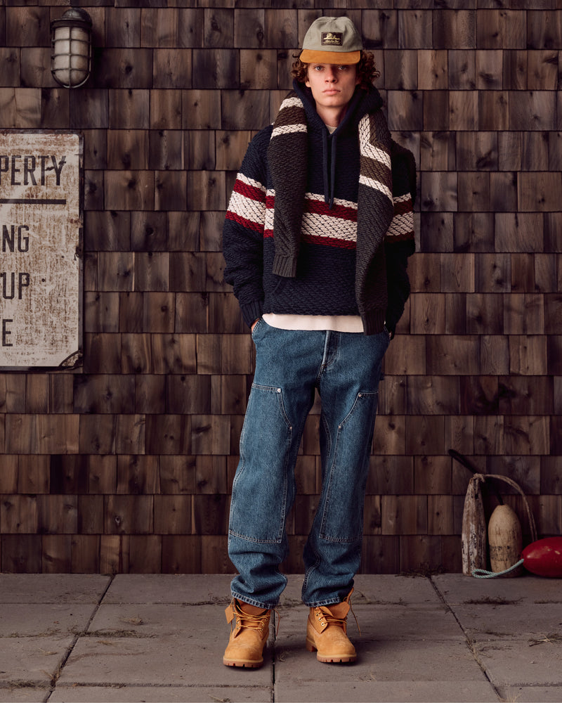 Collegiate Heavyweight Knit Hoodie