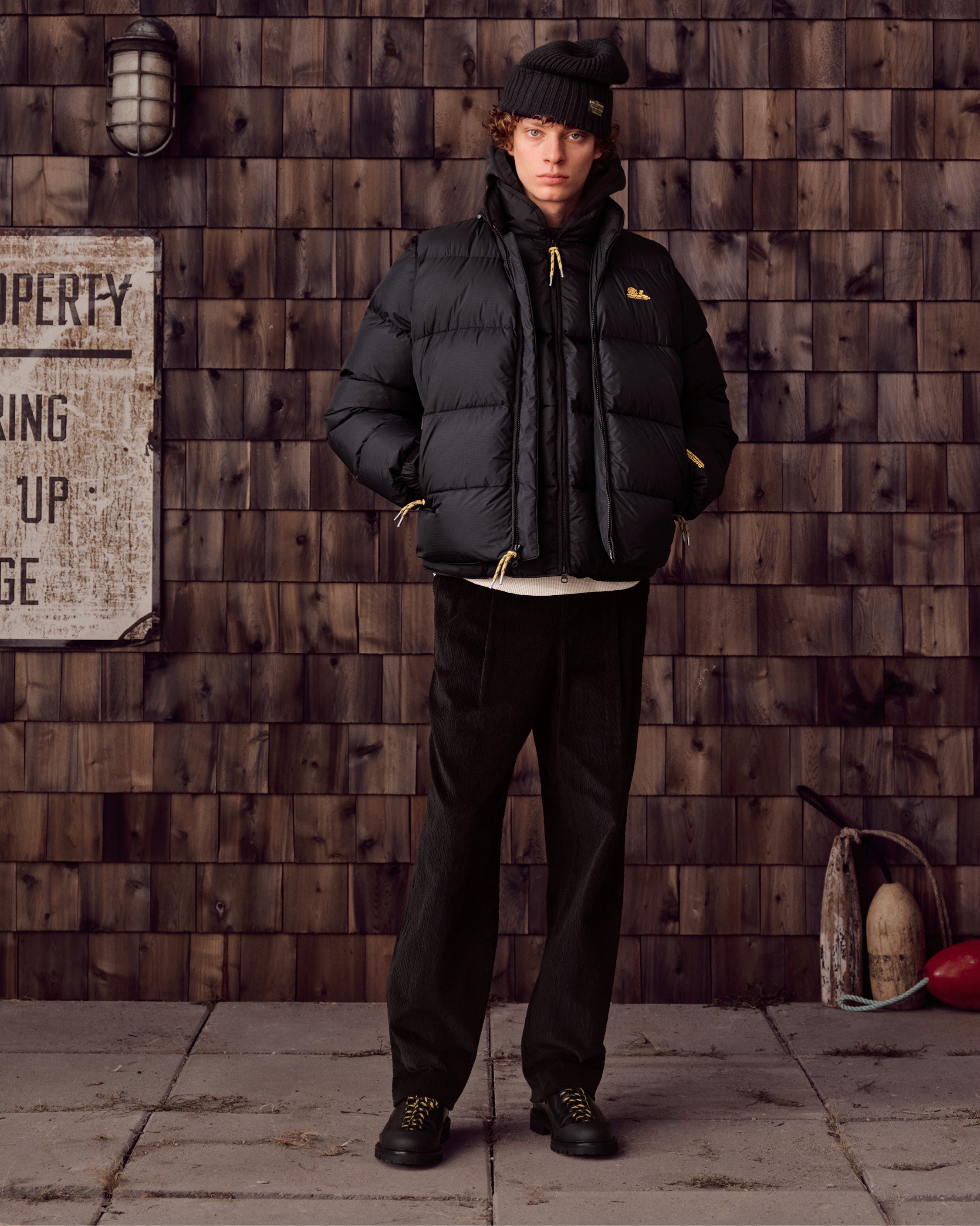 ジャケット・アウター Aime Leon Dore GORE-TEX Down Filled Vest Aimé Leon Dore 2024 GORE-TEX Down Filled Vest - Black Outerwear