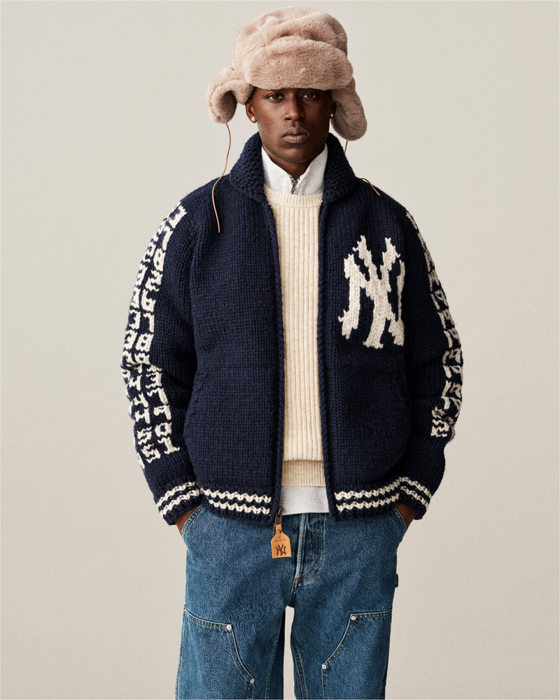 Yankees Hand-Knit Sweater