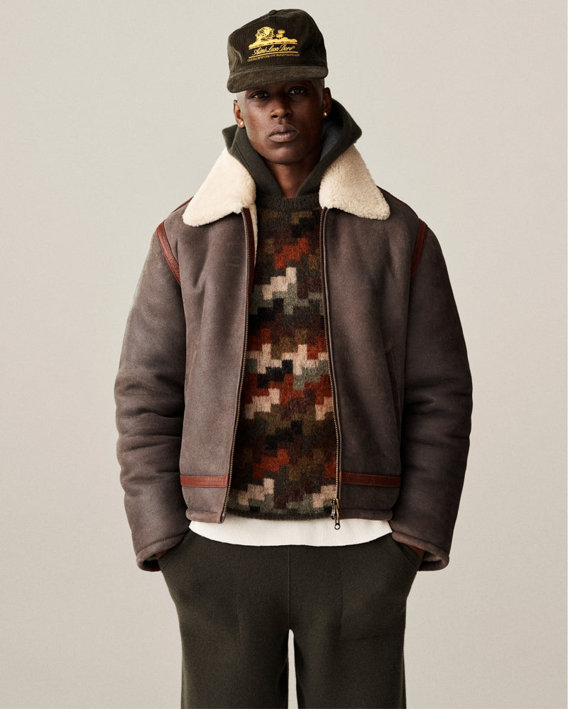 Shearling Aviator Jacket