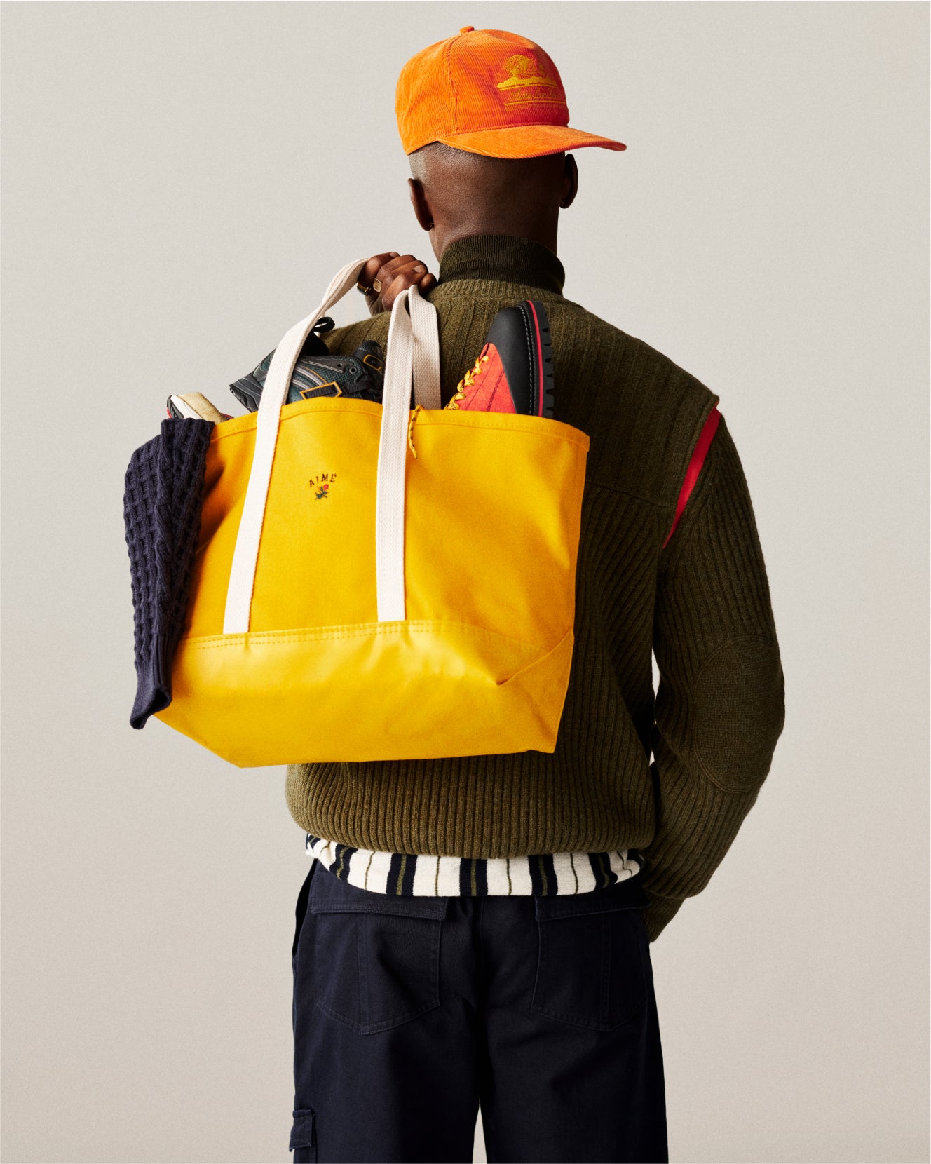 Small Crest Canvas Tote – Aimé Leon Dore