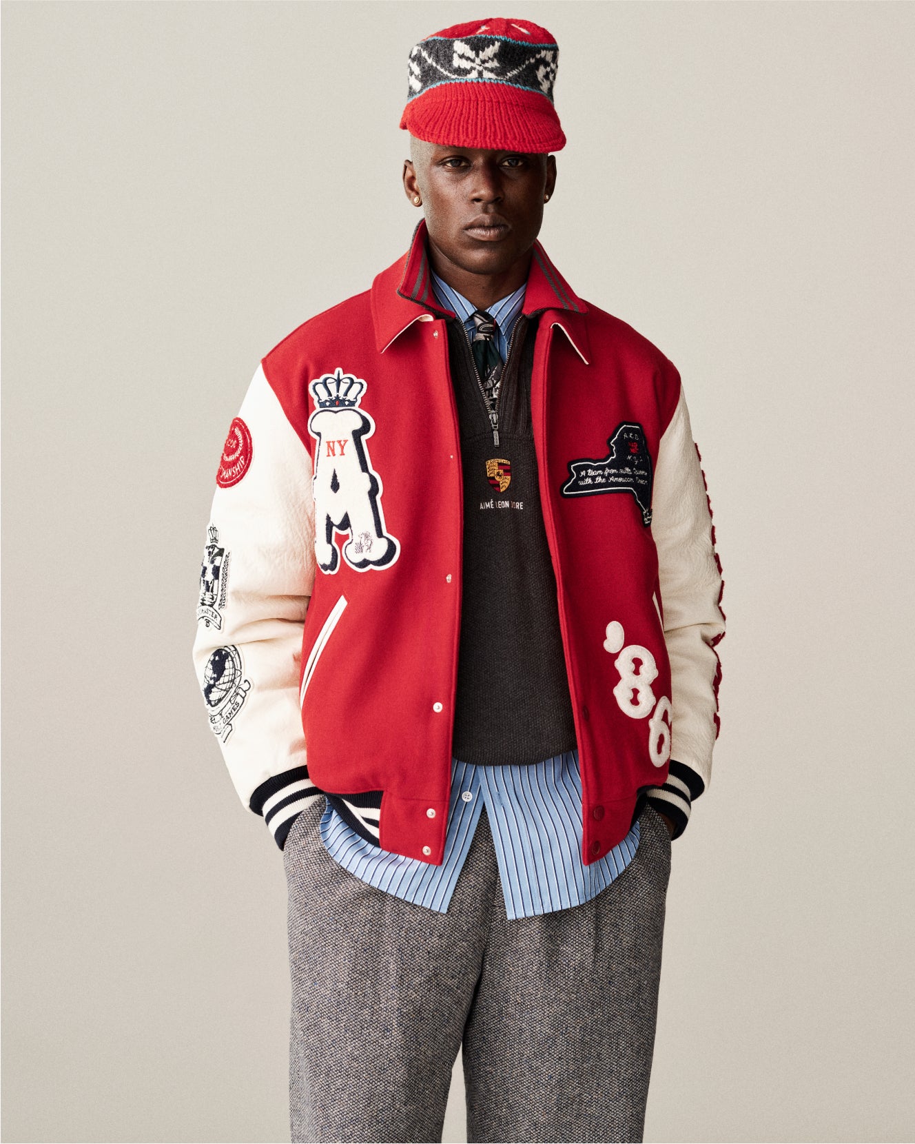 Striped Poplin Shirt