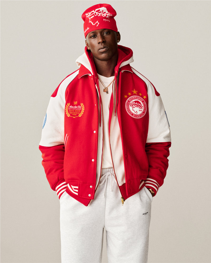 ALD / Olympiacos F.C. Varsity Jacket