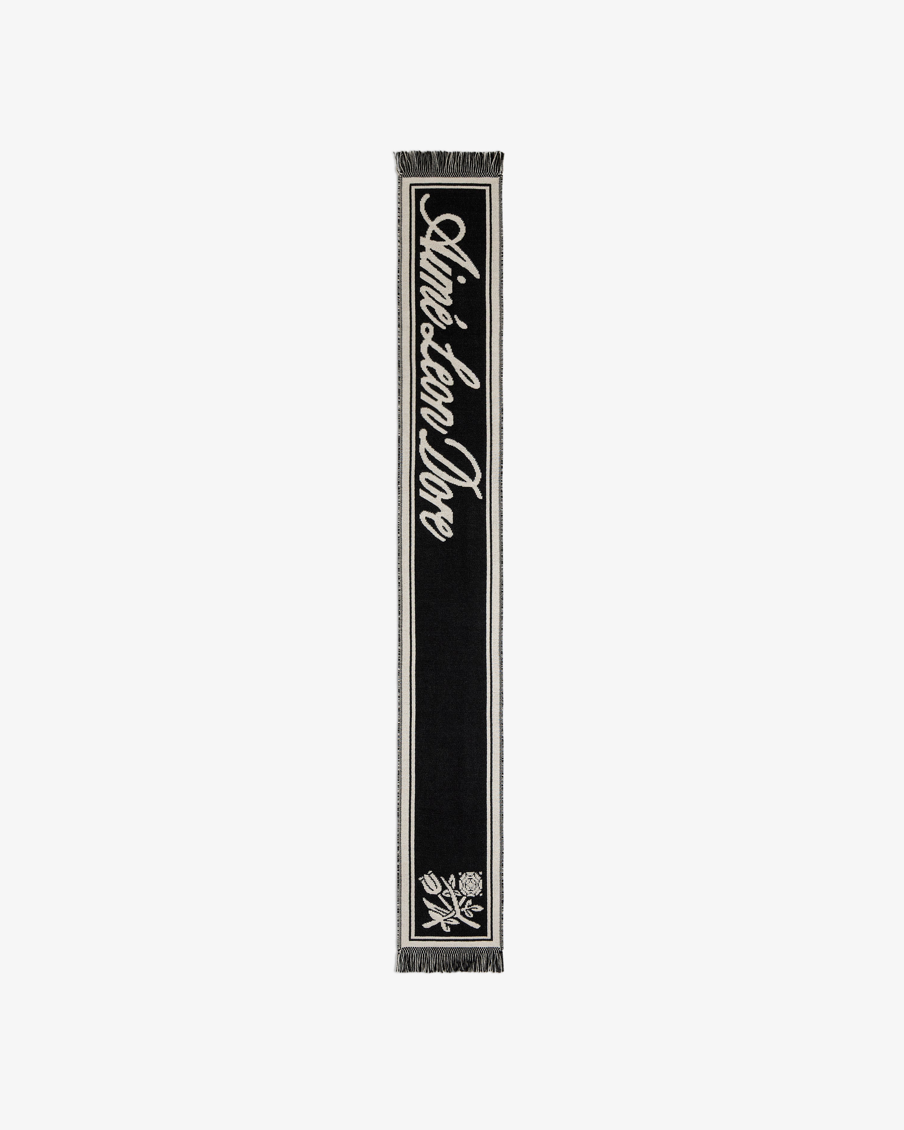 Wool Script Scarf – Aimé Leon Dore