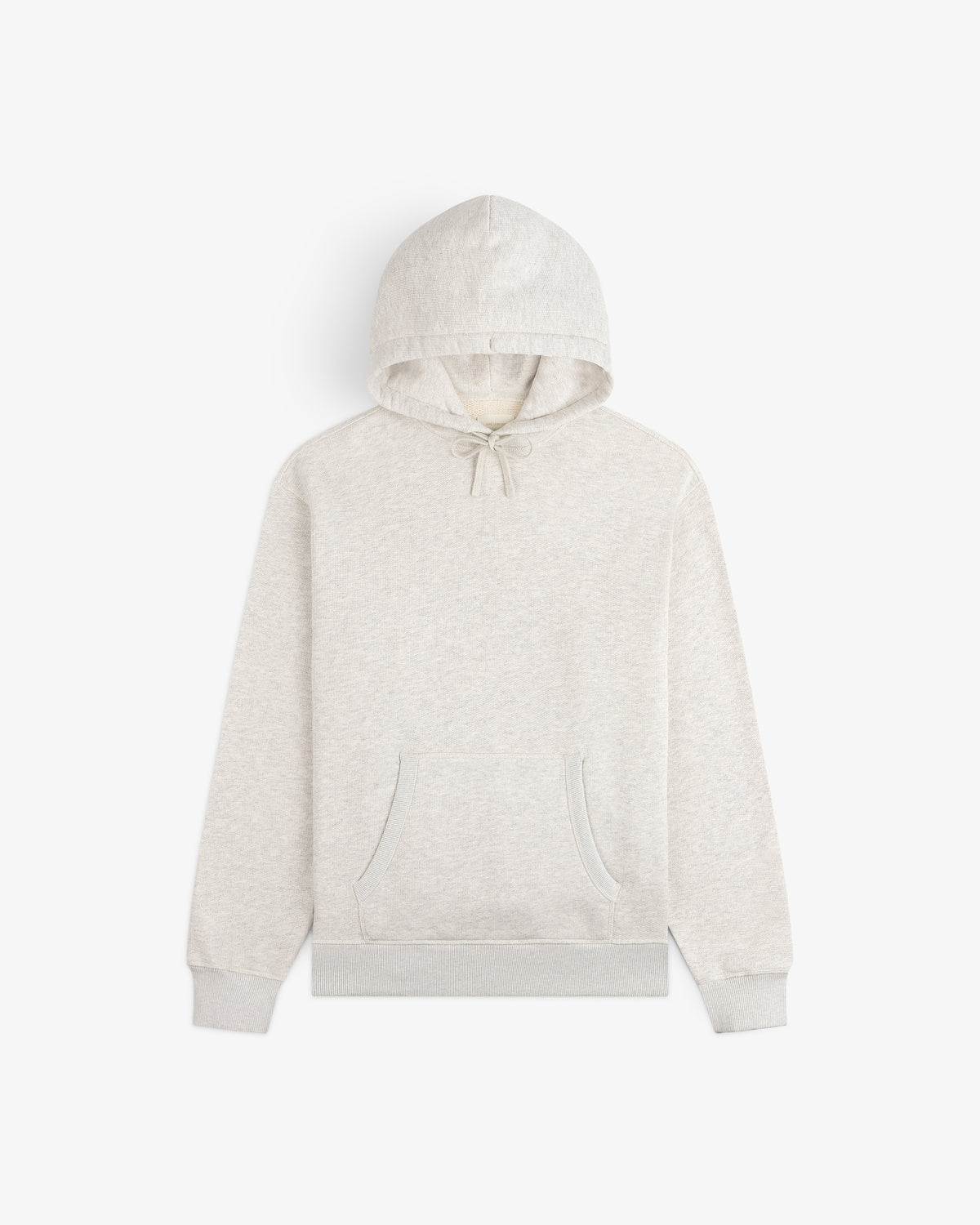Stone Washed Marina Hoodie with drawstring hood, front pocket, and long sleeves, laid flat on white background.