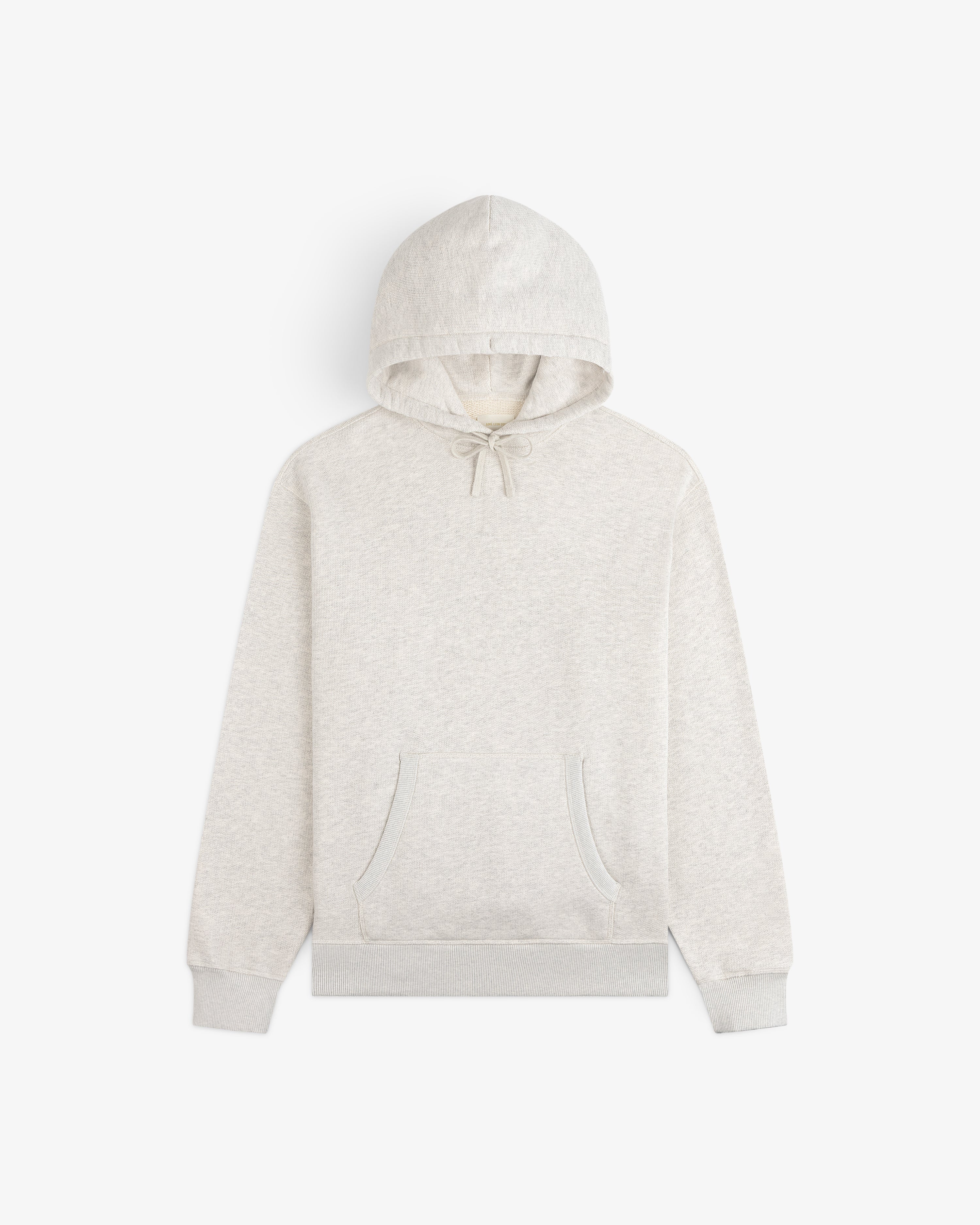 Stone Washed Marina Hoodie with drawstring hood, front pocket, and long sleeves, laid flat on white background.