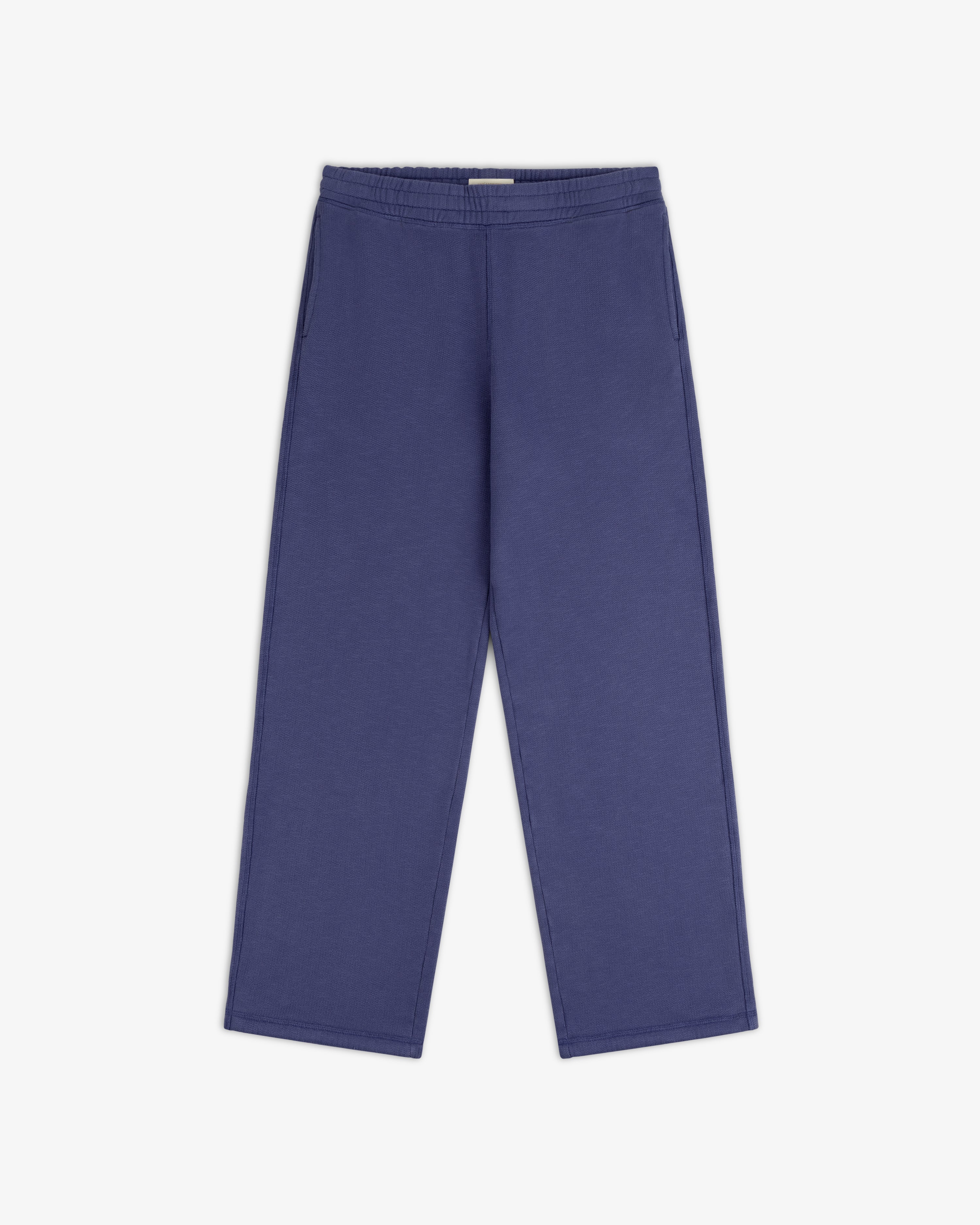 Stone Washed Marina Sweatpants with elastic waistband and side pockets, shown flat on a white background.