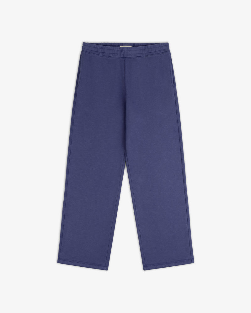 Stone Washed Marina Sweatpants with elastic waistband and side pockets, shown flat on a white background.