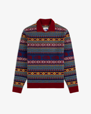 ALD / The North Face Fair Isle Knit Polo