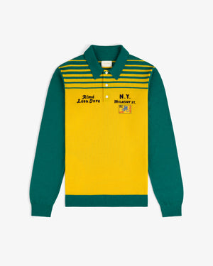 Merino Wool Knit Cycling Polo