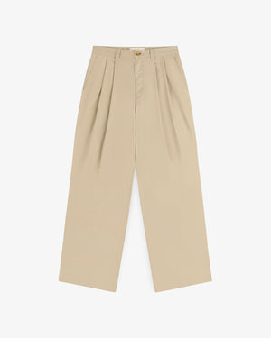 Double Pleated Officer Pant