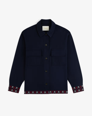 Mani Embroidered Wool Jacket