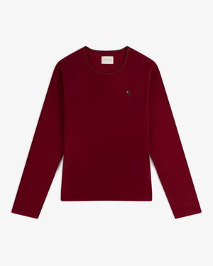 Crest Long-Sleeve Fleece Tee