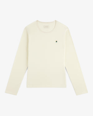 Crest Long-Sleeve Fleece Tee