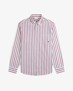 Striped   Crest   Oxford Shirt