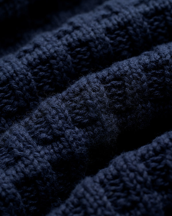 Waffle Crewneck Sweater