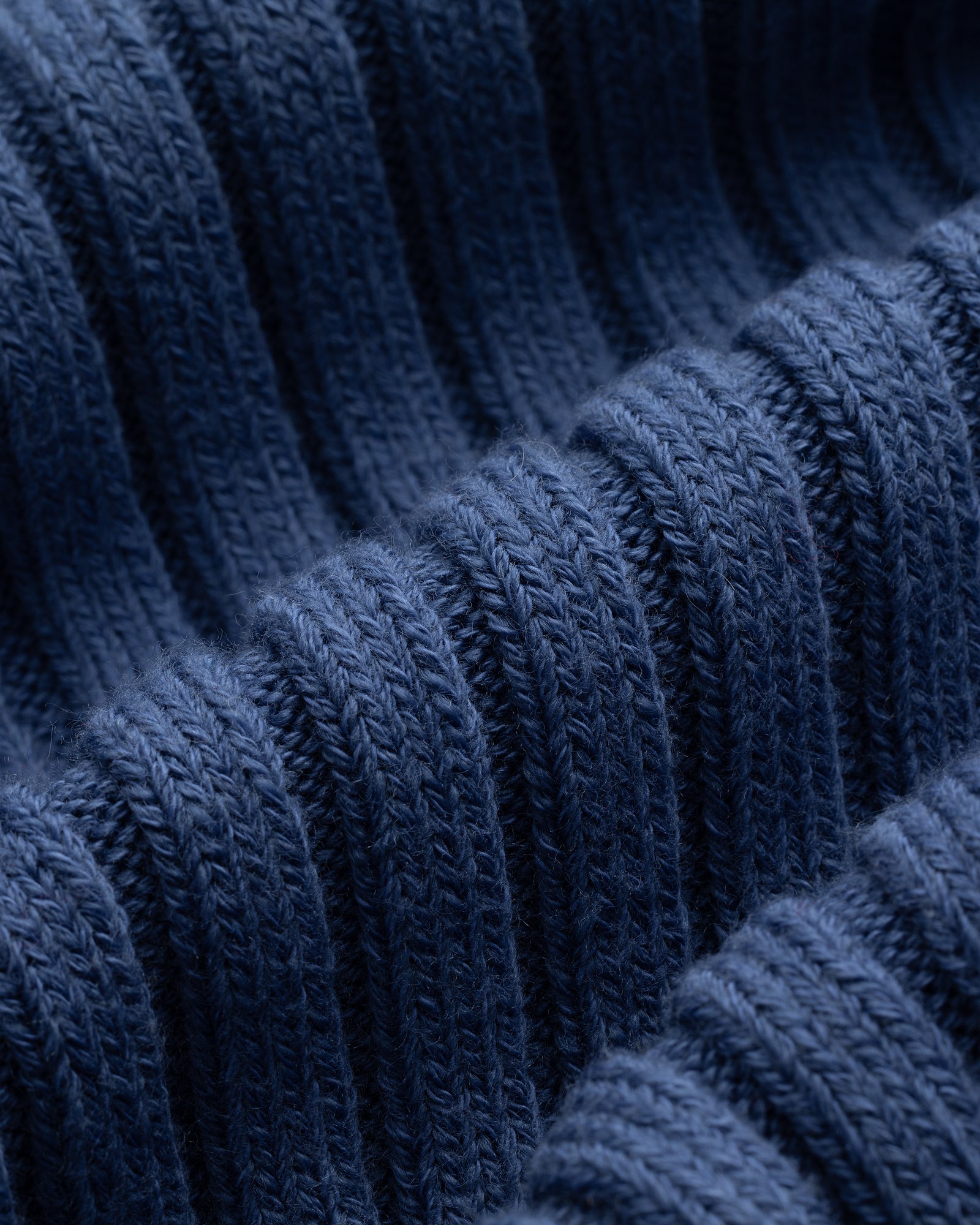 Drop Needle Full-Zip Sweater