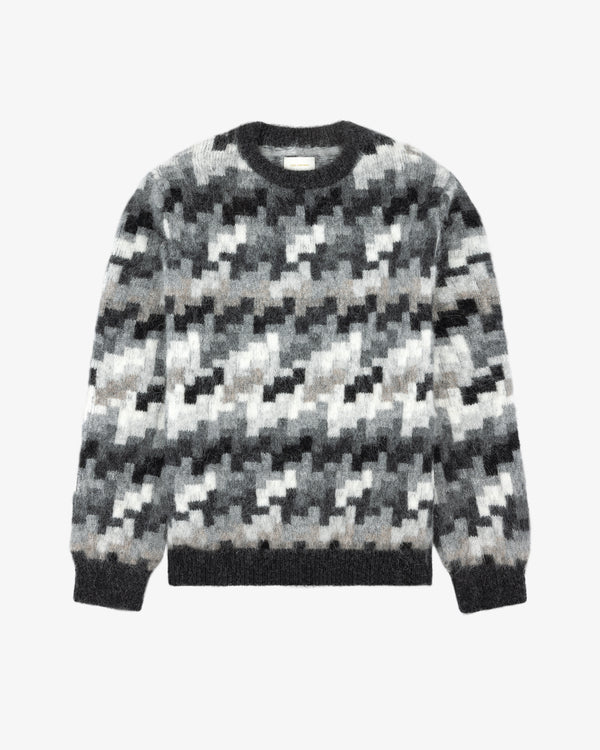 Surplus Houndstooth Crewneck Sweater