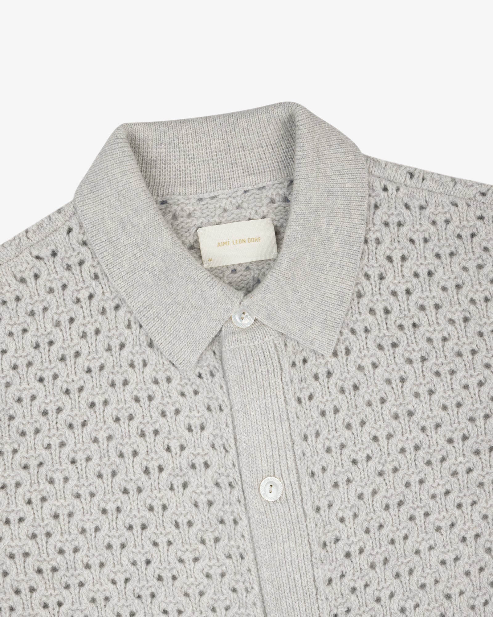 Knit Polo Cardigan – Aimé Leon Dore
