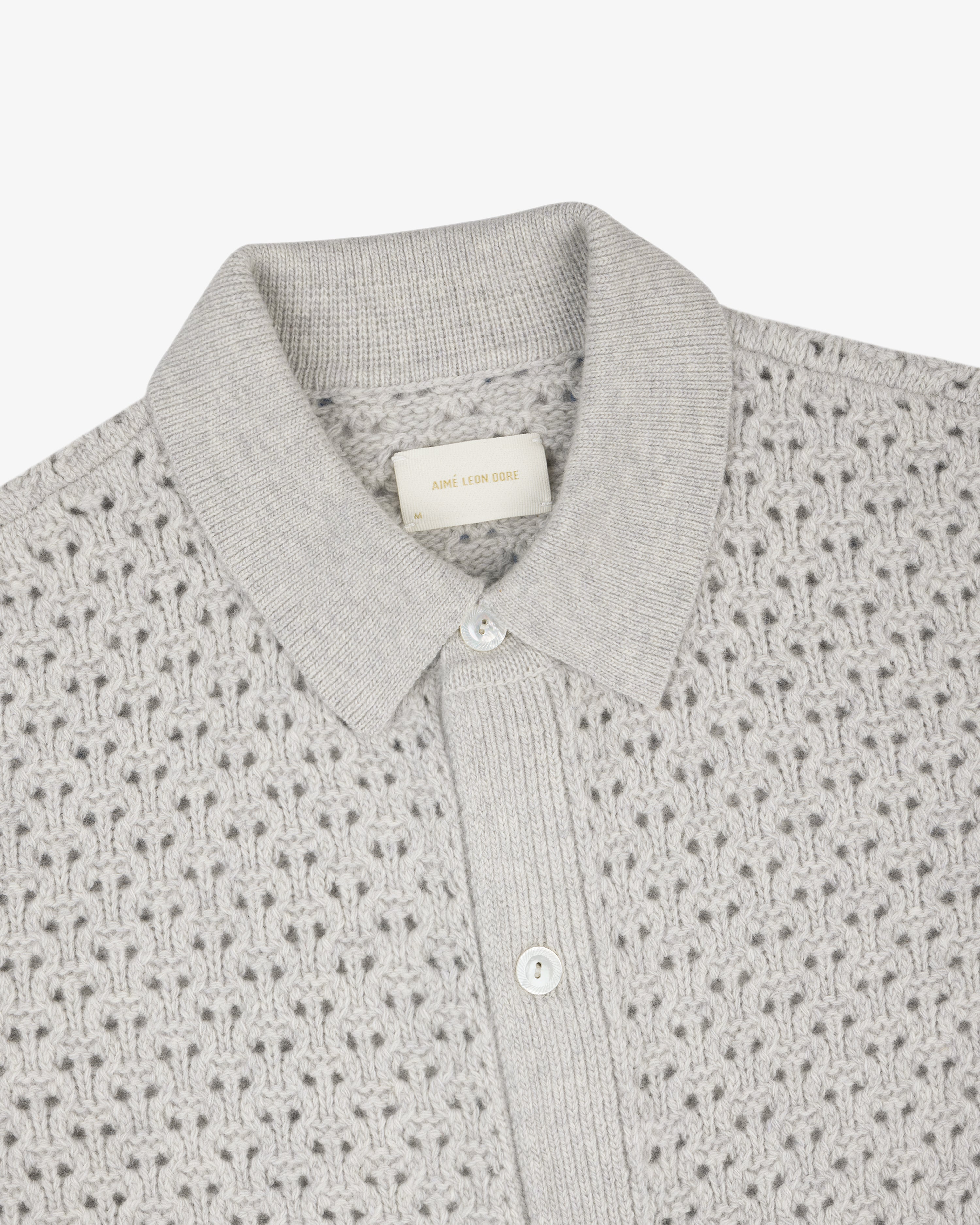 Knit Polo Cardigan – Aimé Leon Dore
