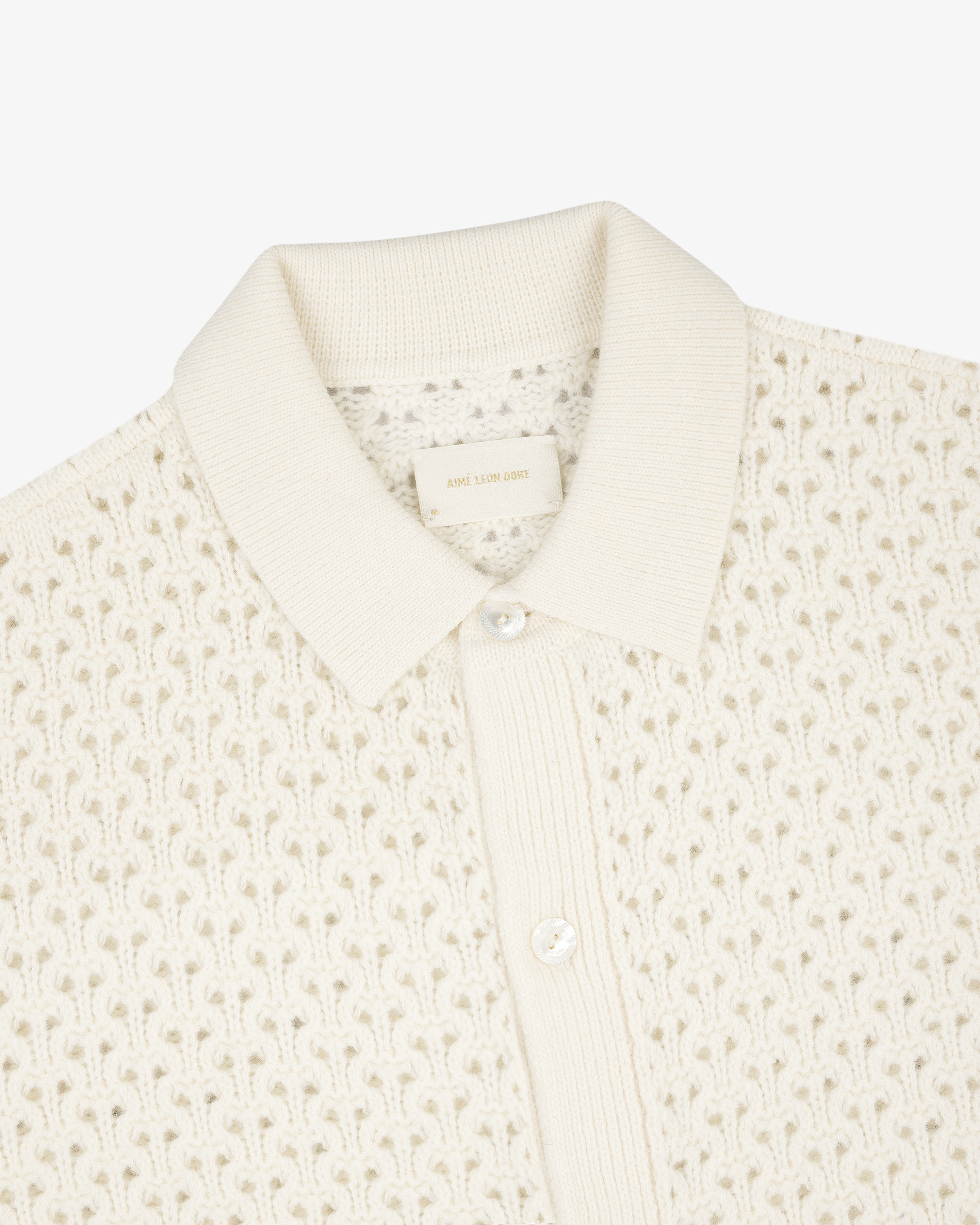 Knit Polo      Cardigan