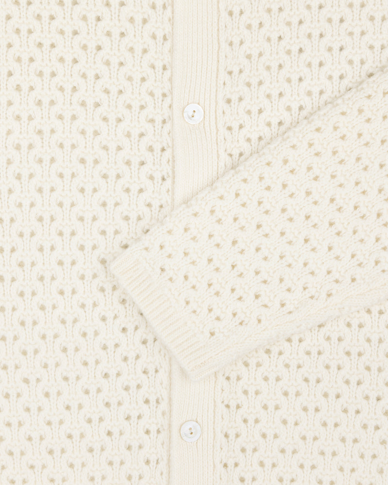 Knit Polo      Cardigan