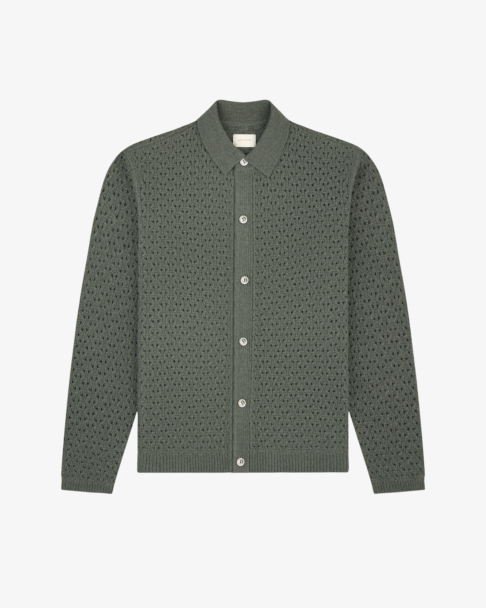 Knit Polo Cardigan – Aimé Leon Dore