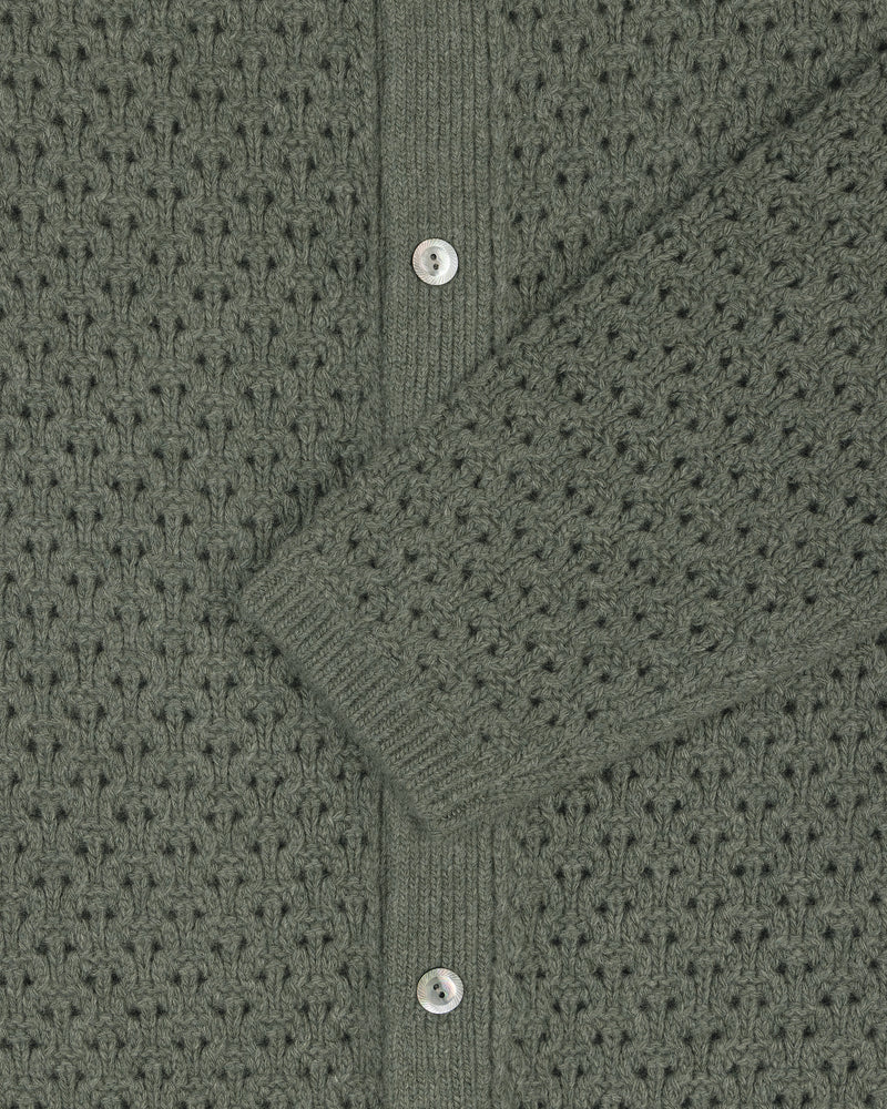Knit Polo      Cardigan