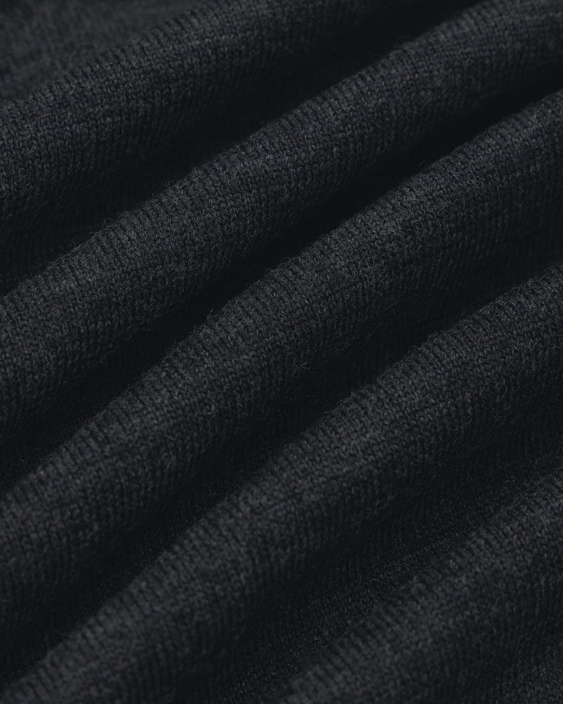 Long-Sleeve Merino Polo