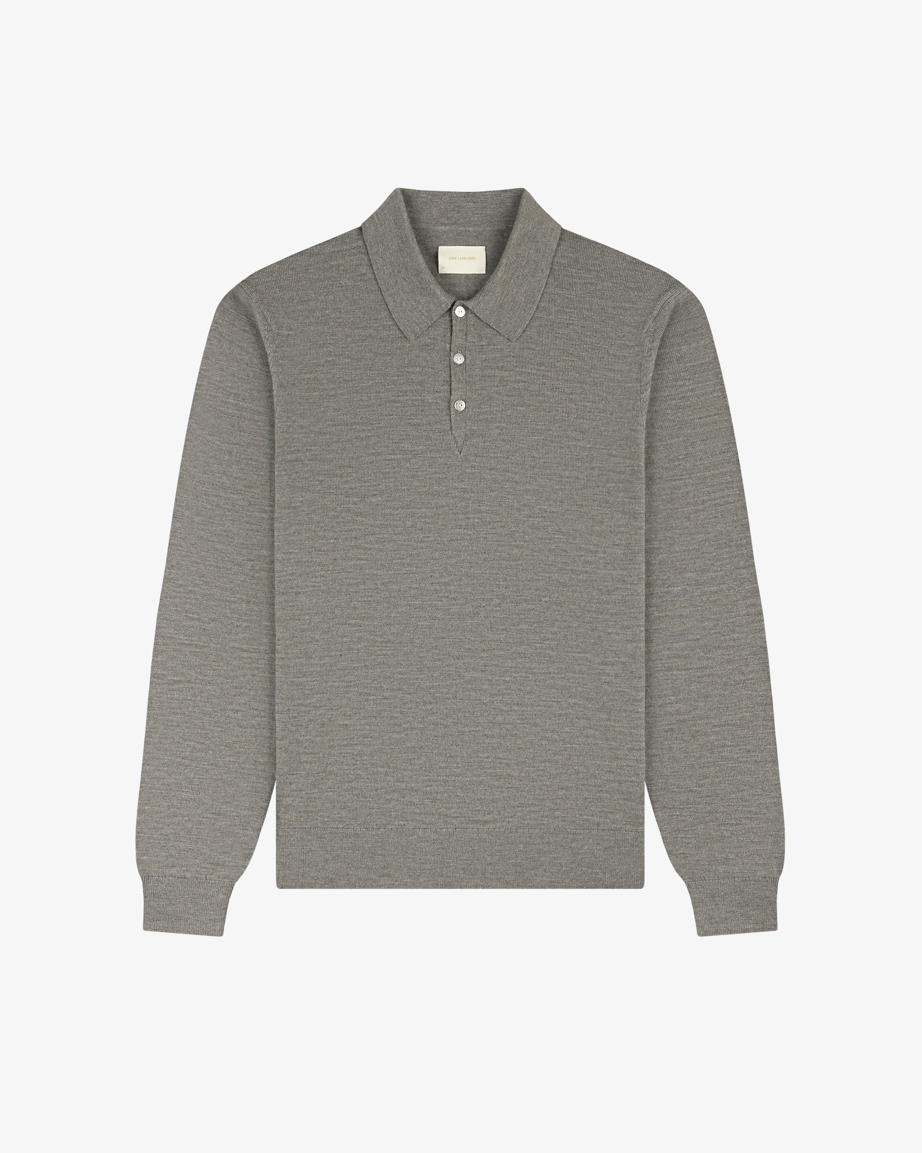 Long-Sleeve Merino Polo – Aimé Leon Dore