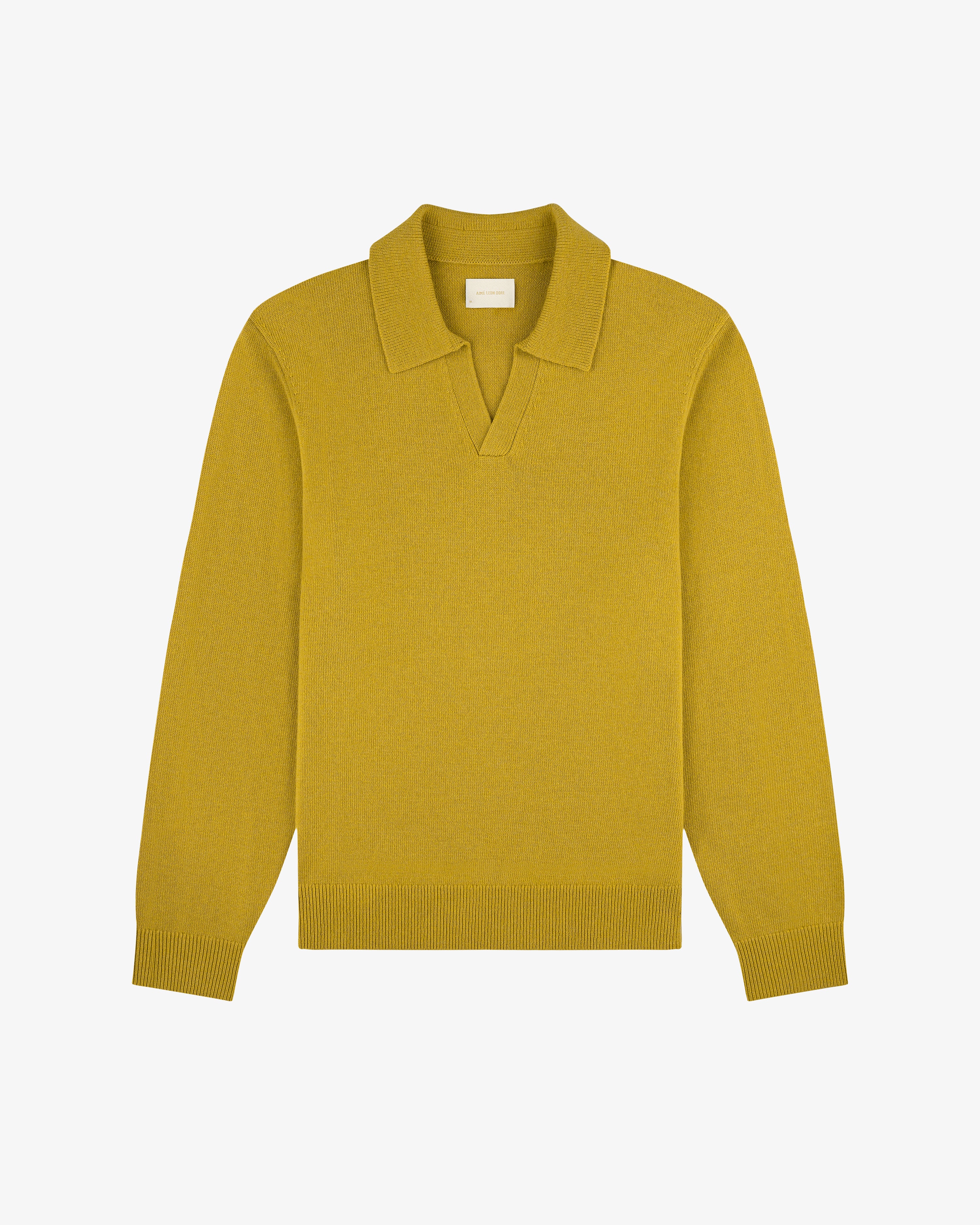Wool Knit Polo Sweater – Aimé Leon Dore