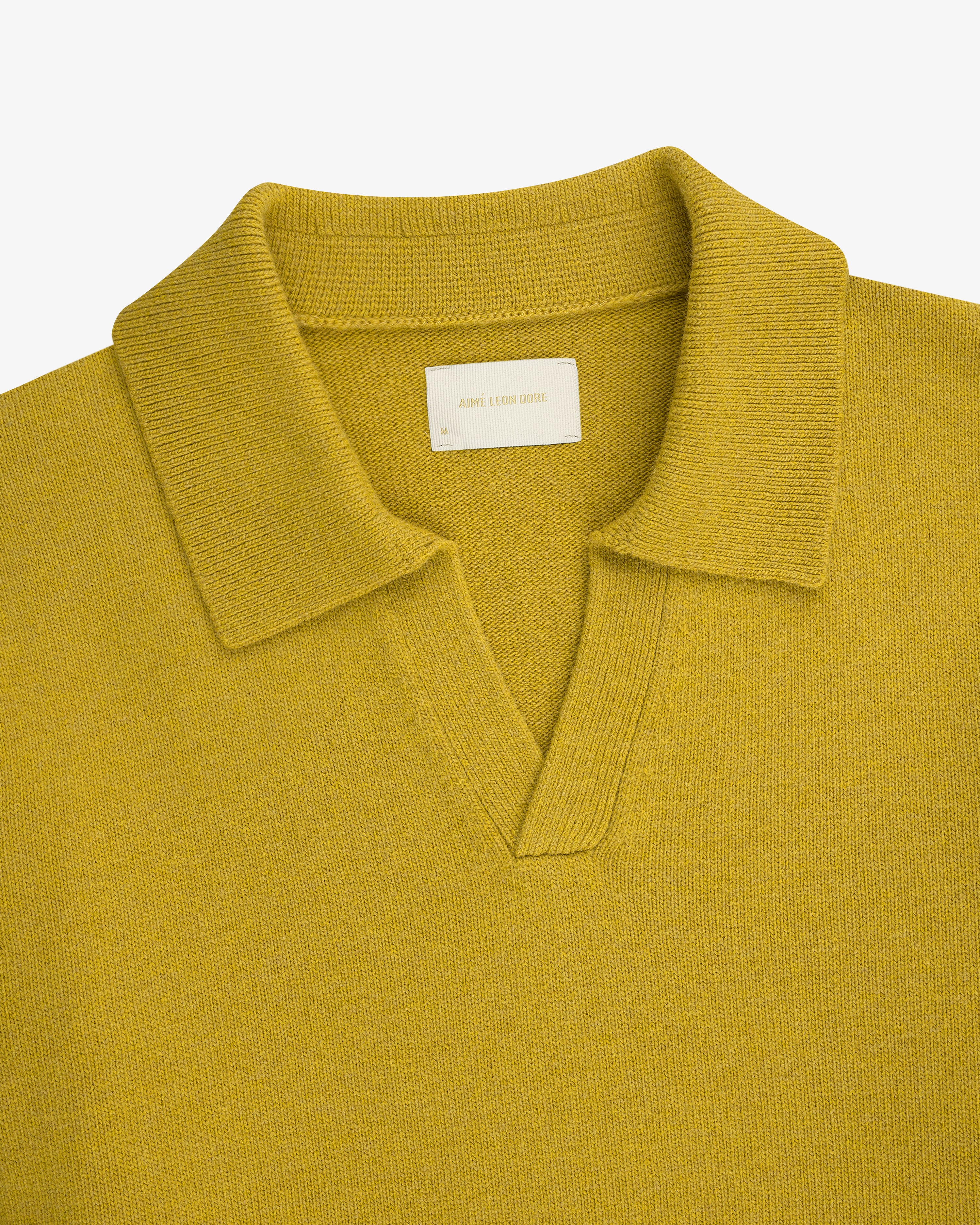 Wool Knit Polo Sweater – Aimé Leon Dore