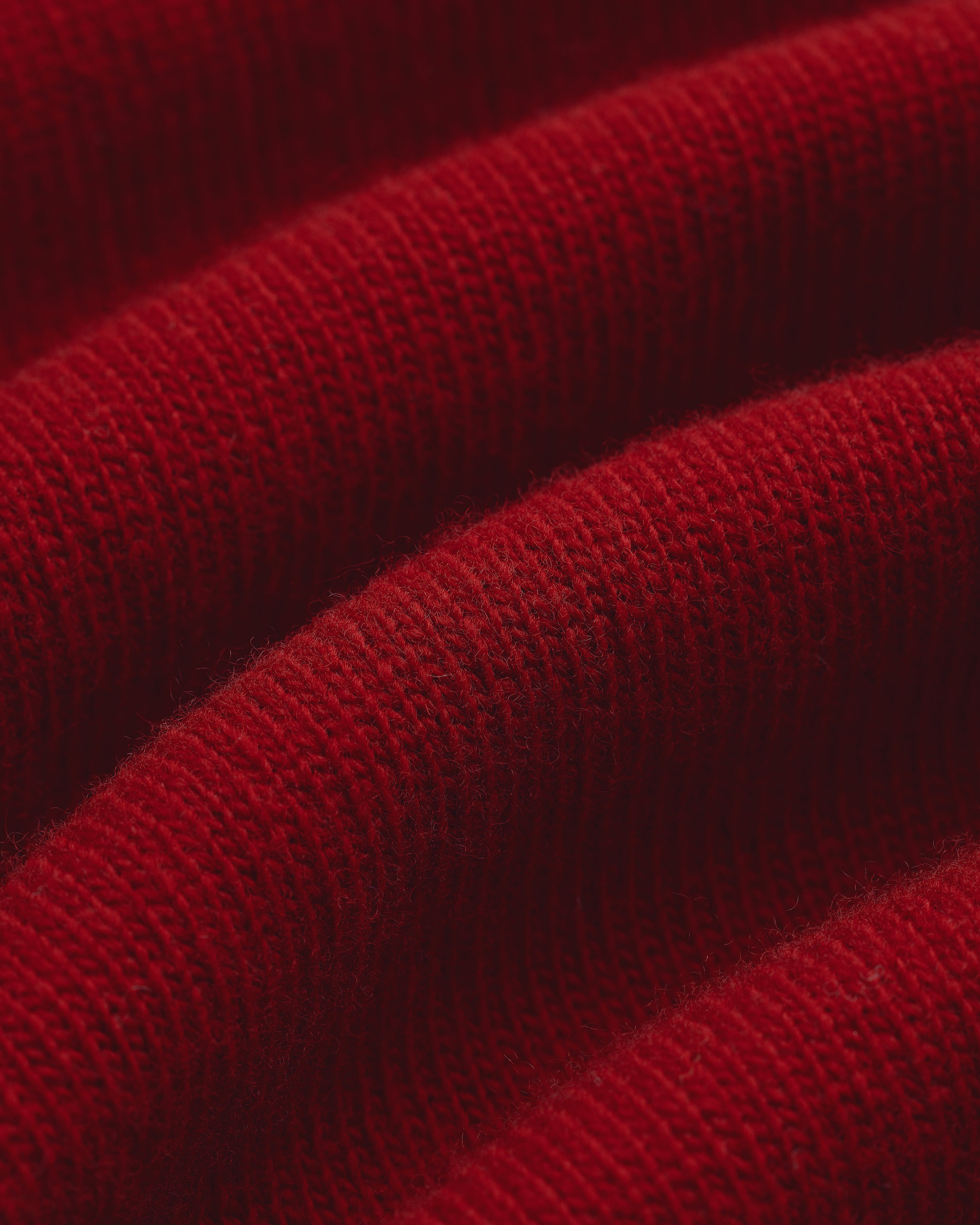 Wool Knit Polo Sweater