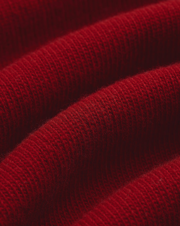 Wool Knit Polo Sweater