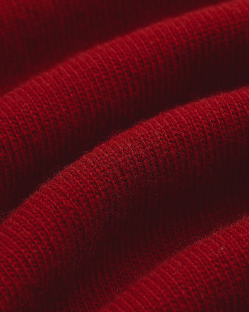 Wool Knit Polo Sweater