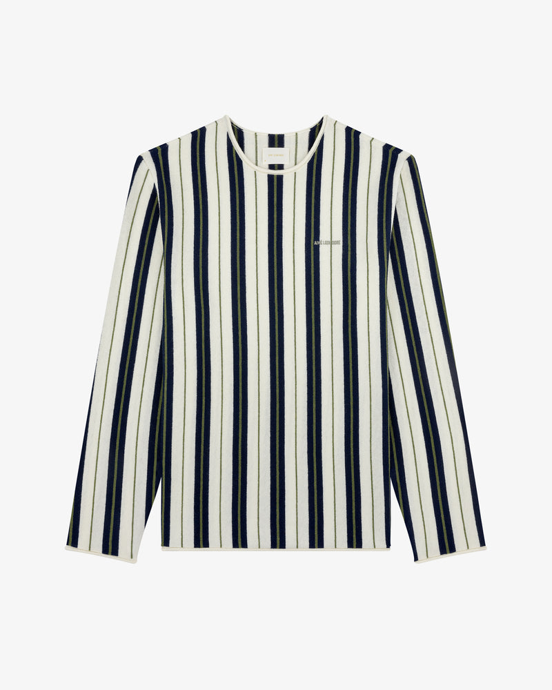 Striped Rollneck Sweater