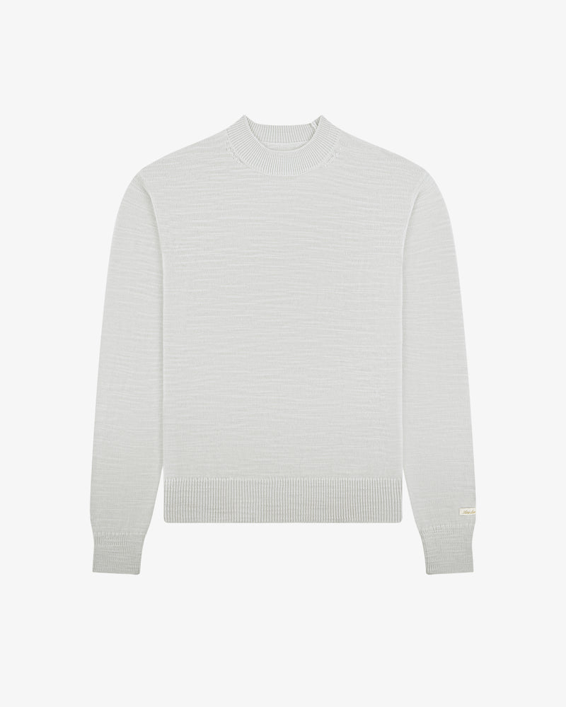 Slub Merino Mockneck Sweater